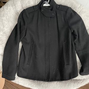 Black size 6 Vince pea coat worn once